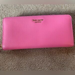 Kate Spade Vibrant Pink Large  Wallet
